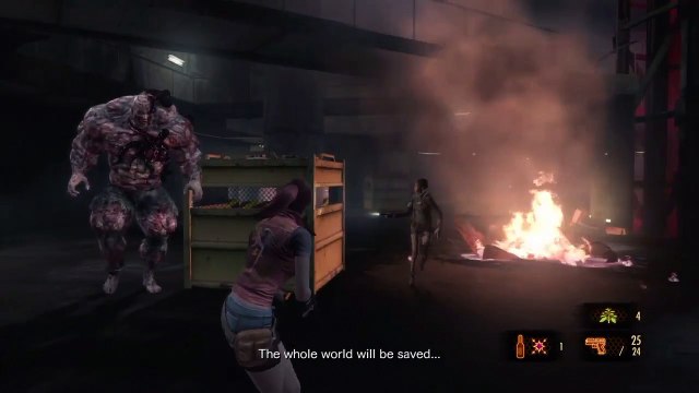 Resident Evil Revelations 2- Episode 3 Claire (Classic RE2)part 4