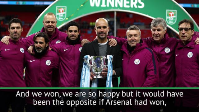 Man City must forget League Cup win - Guardiola