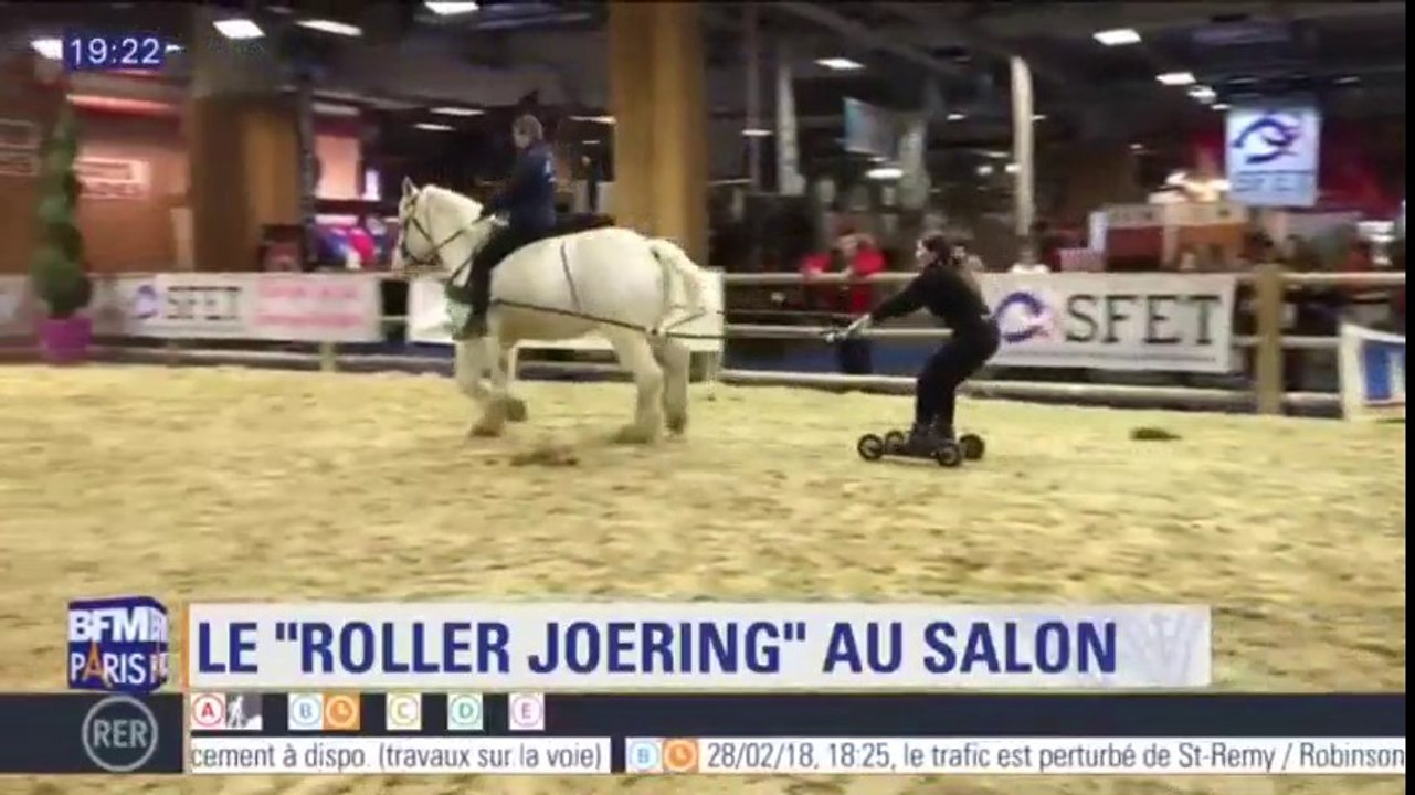 Qu’est-ce que le "Roller Joering", le sport en vogue au Salon de l’agriculture