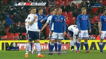 Tottenham 1 - 1 Rochdale Son Heung-Min(Penalty missed) FA Cup