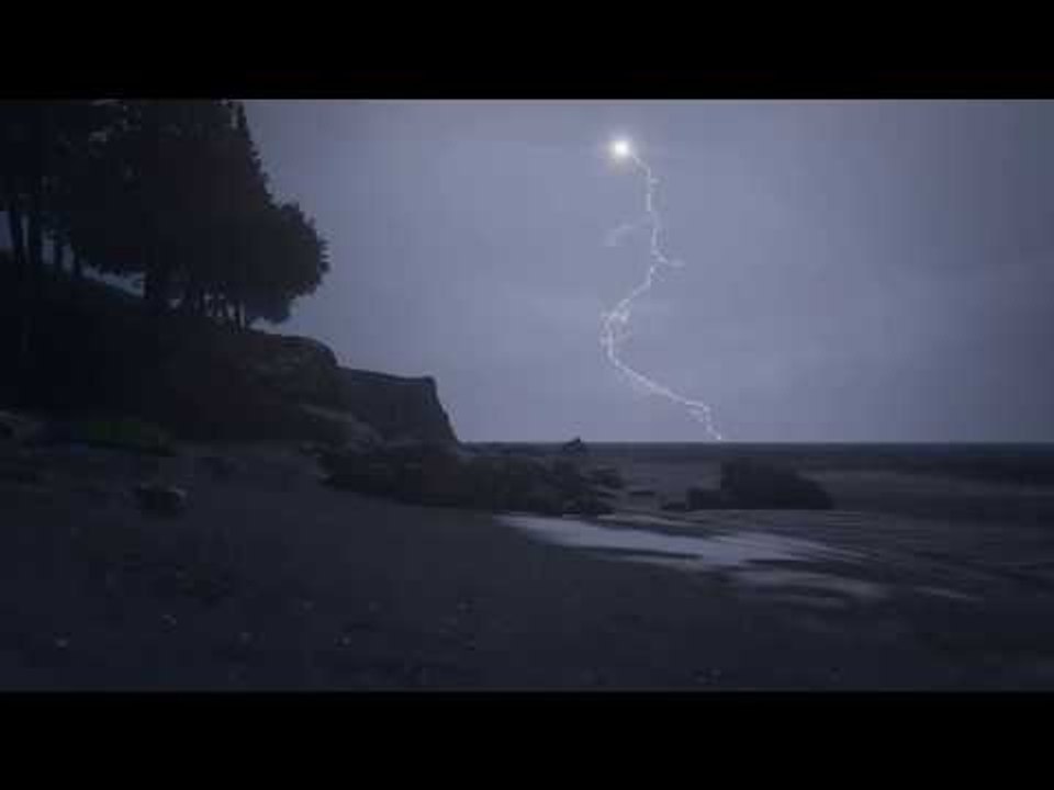 coast, mountain and city storms