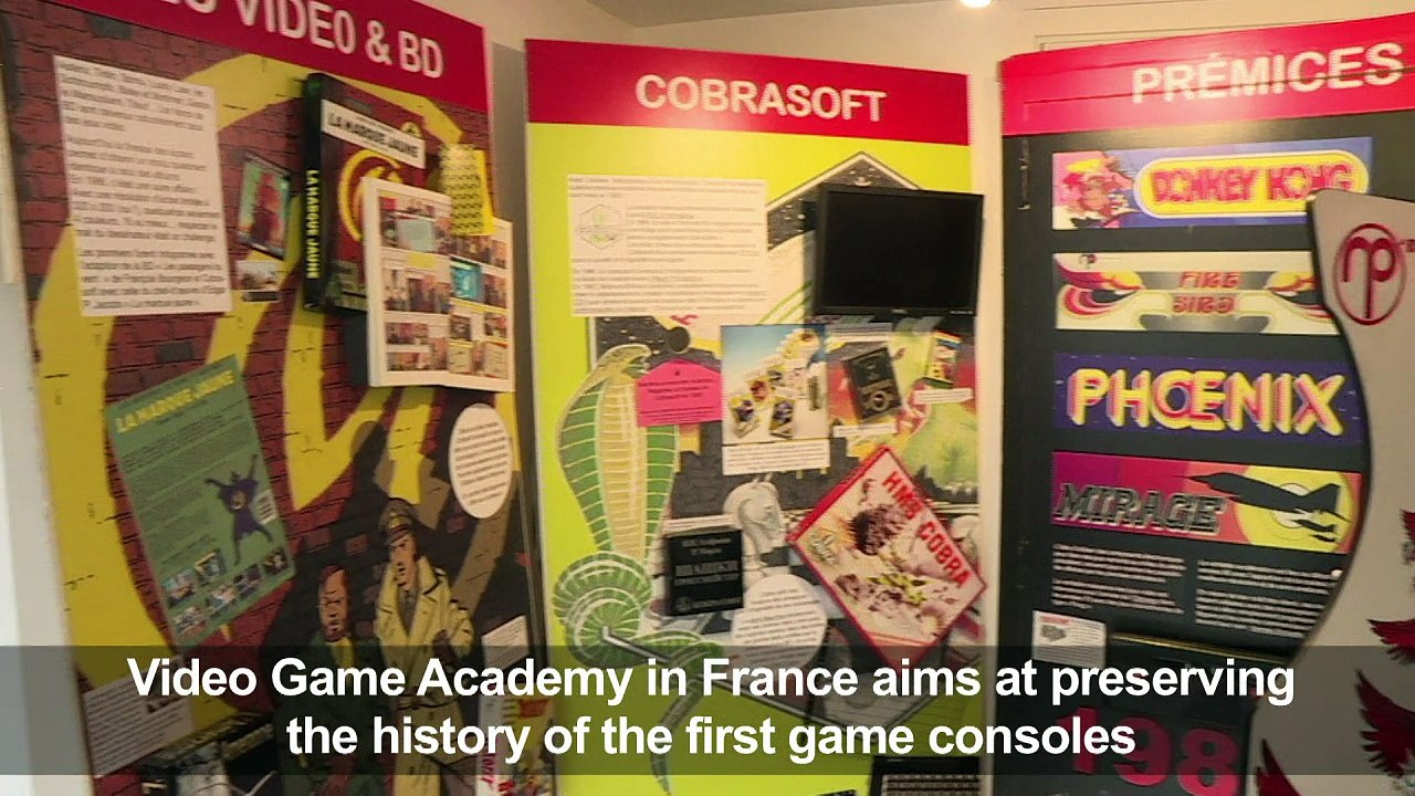 French video game academy keeps console memories alive