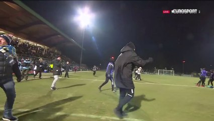 Au coup de sifflet final, à Chambly, c'était la folie