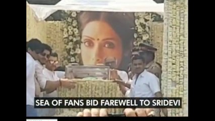 sridevi funeral : Bollywood star with mumbai people's are coming