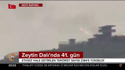 Zeytin Dalı'nda 41. gün