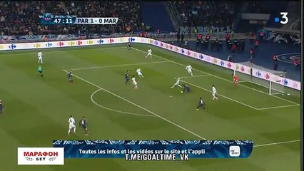 Angel Di Maria Second Goal - PSG 2-0 Marseille - 28.02.2018