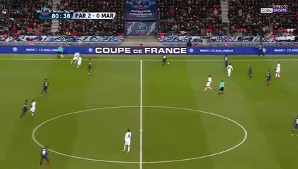 Edinson Cavani Goal HD - Paris SG	3-0	Marseille 28.02.2018