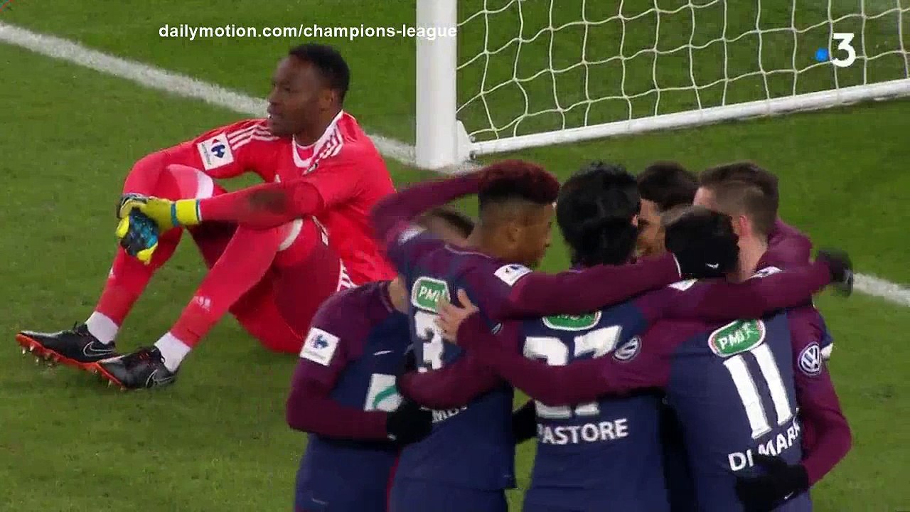 Edinson Cavani Goal HD - Paris SG 3 - 0 Marseille - 28.02.2018 (Full Replay)