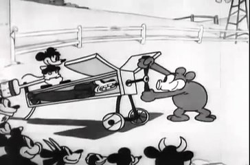 Mickey Mouse  Plane Crazy (1928).