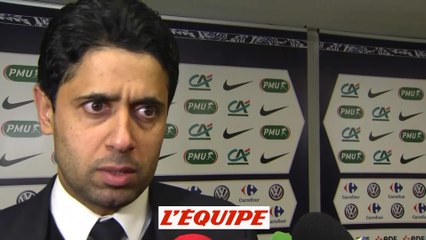 Al-Khelaïfi «Triste pour Neymar» - Foot - Coupe - PSG
