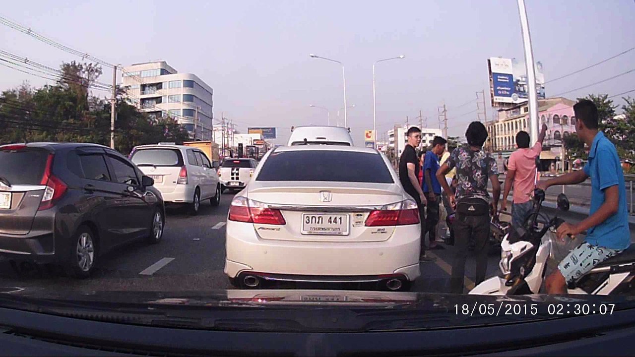 Close Encounter with a Bike Accident