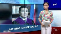 Justice Carpio, tatayong acting chief justice ng SC