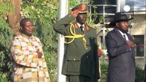 South Sudan rebel leader Riek Macha sworn in as vice-president