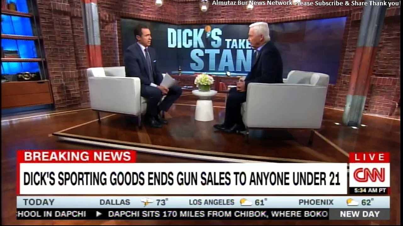 Edward W. Stack on Dick's Sporting Goods will stop selling assault-Style rifles. #Breaking #News