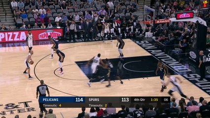 Pelicans at Spurs Recap Raw