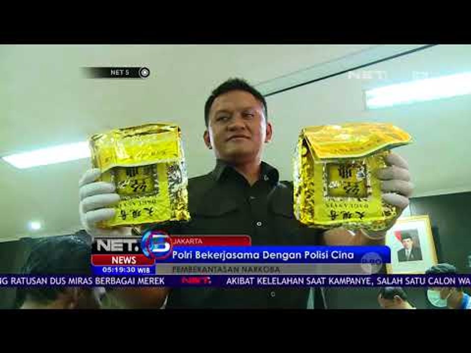 Polisi Sita Sabu Seberat 1,622 Ton - NET5