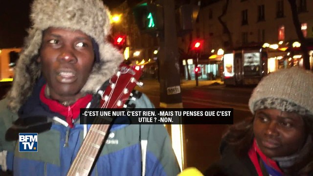 A Paris, plusieurs élus passent la nuit dehors pour alerter sur le sort des sans-abri