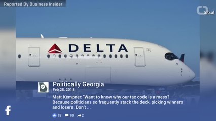 Georgia GOP Lawmakers Wage War On Delta Airlines