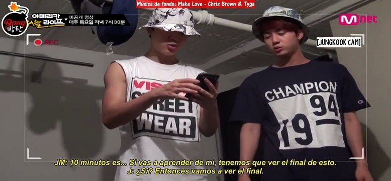 [Sub Español] AHL - Cut Unreleased 3.3 Suprised Jimin because of Dance Teacher Jin
