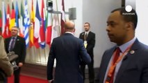 European leaders arrive in Brussels for EU-Turkey summit