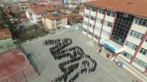 Öğrencilerden Zeytin Dalı Harekatına destek amaçlı klip - ANKARA