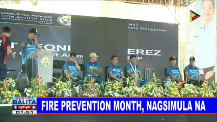 Fire Prevention Month, nagsimula na