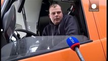 Russian lorries stuck as Poland and Ukraine close borders