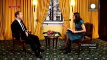 Exclusive: Syria would be in chaos if Assad ousted, Medvedev tells Euronews