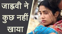 Sridevi : Jhanvi Kapoor not EATING from last 4 days | FilmiBeat