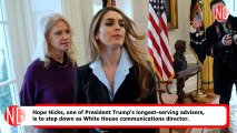 Sexy Beautiful Hope Hicks Resigns From White House