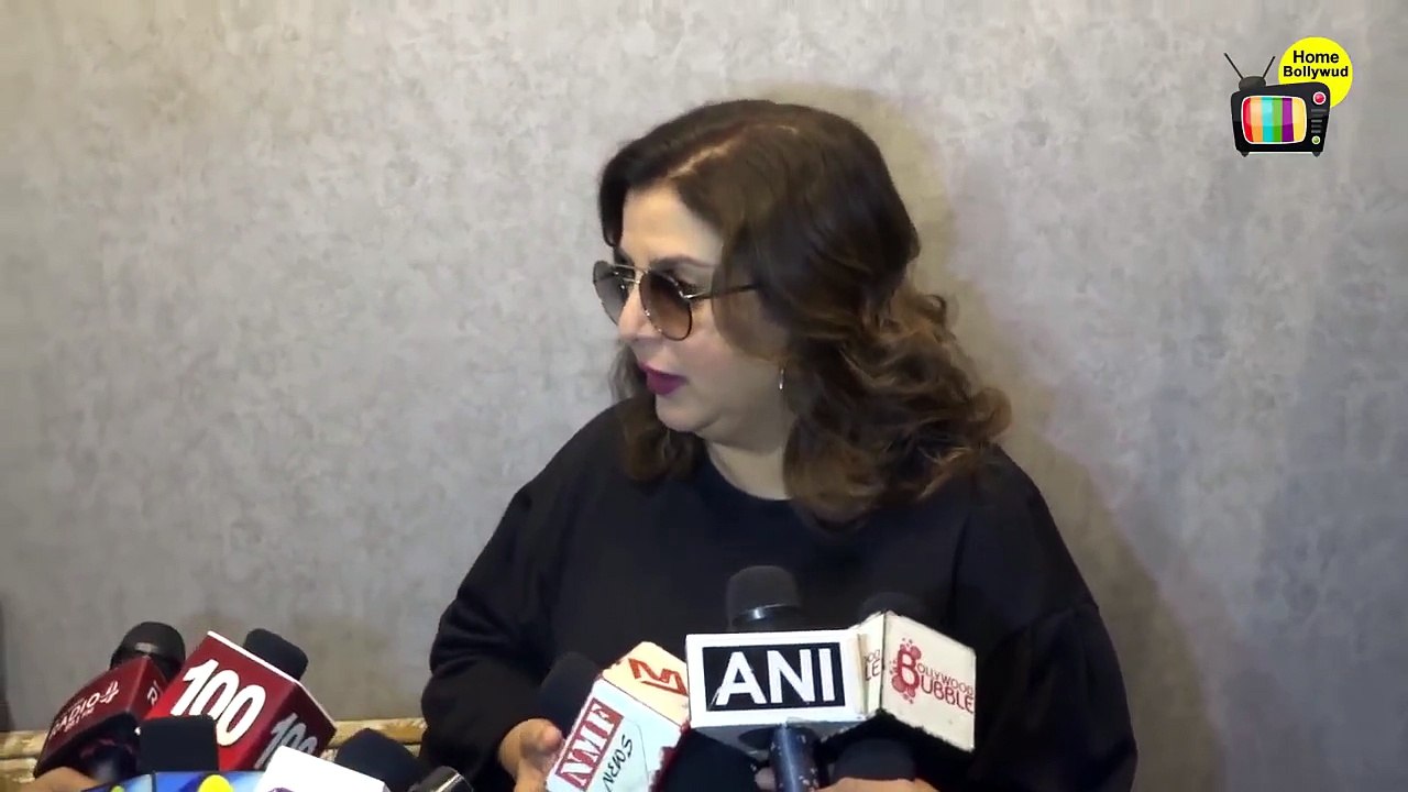 Farah Khans Reaction On BANNING Pakistani Singers In India