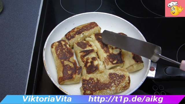 БЛИНЧИКИ С МЯСОМ. Хрустящая корочка, сочная начинка, душистые. Вкусноооооо!