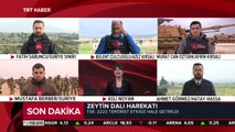 TRT Haber ekibi sınırdan bölgedeki son durumu aktardı