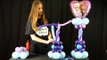 Heart Frozen Balloon Centerpiece - Balloon Decoration Tutorial