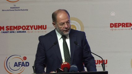 Başbakan Yardımcısı Akdağ, 'Deprem Sempozyumu' programına katıldı - ANKARA