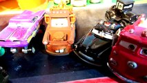 Pixar Cars3 Lightning McQueen Nightmare Crash Solved by Mater and Finn McMissile from Cars2