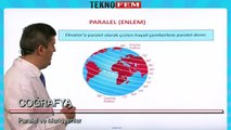 ygs lys coğrafya Harita Bilgisi-Cografi Konum - Paralel ve Meridyenler - 1