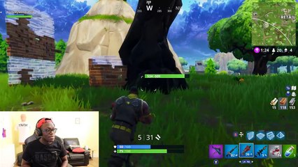 I WON A GAME IN FORTNITE: BATTLE ROYALE