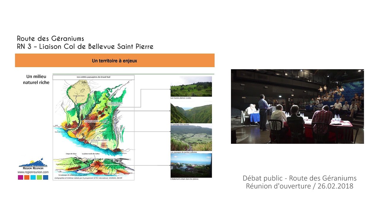 Partie 6 : Présentation du projet par M. Lacpatia de la Région Réunion, maître d'ouvrage