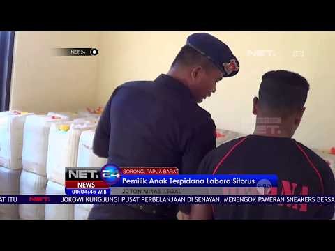20 Ton Miras Ilegal Di Sorong NET 24