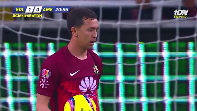 Godínez Goal ~ Guadalajara Chivas 1 - 0 Club América