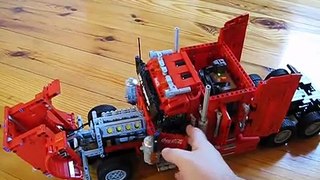 Lego Technic Coca-Cola Truck With A Wing Body Semi-Trailer
