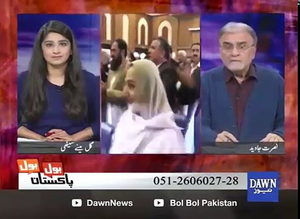 Nusrat Javed Bad Message to Mubashir Luqman and Dr. Shahid Masood
