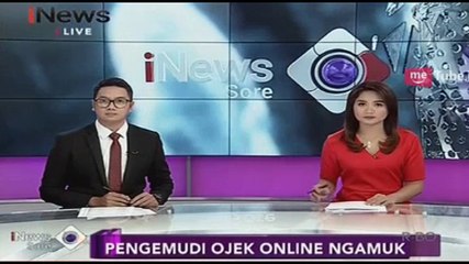 Viral Video Ojek Online Ngamuk Hancurkan Mobil di Underpass Senen