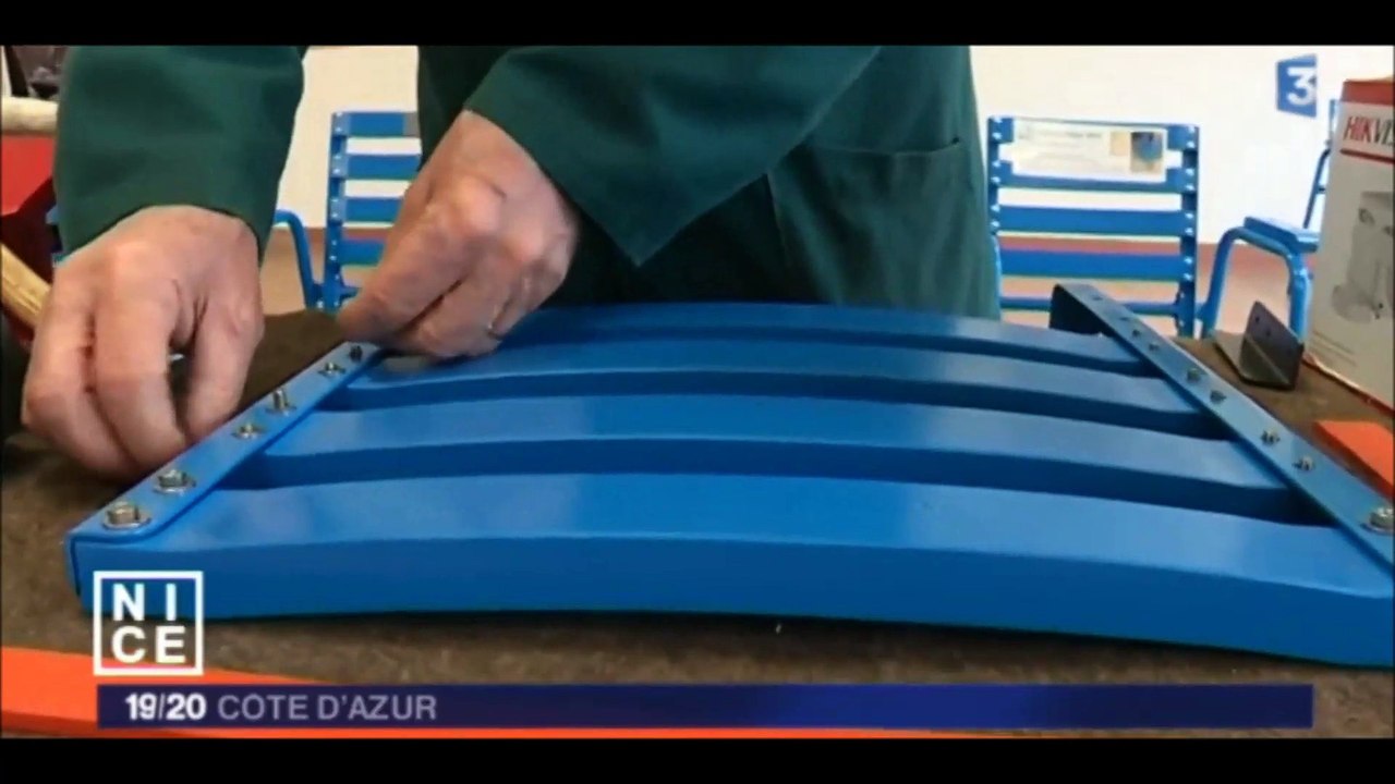 Extrait France 3 – Exposition Les Chaises Bleues – Parc Phoenix de Nice