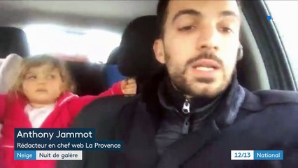 Neige : nuit de galère sur l'autoroute A9