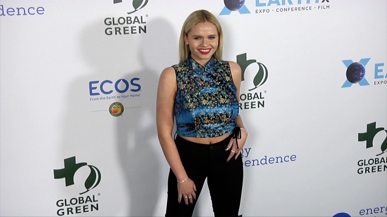 Alli Simpson 2018 Global Green Pre-Oscar Gala