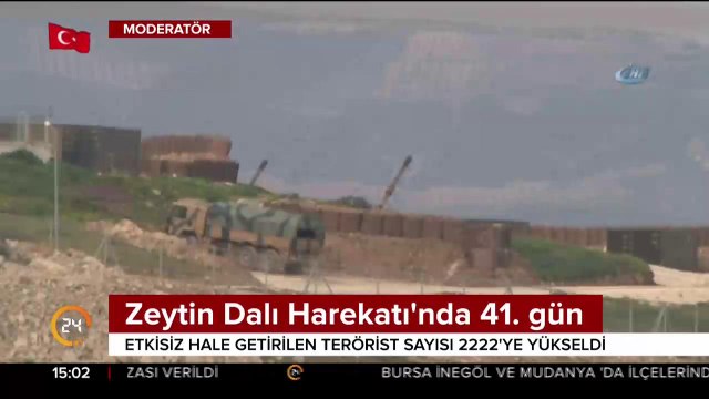 Zeytin Dalı Harekatı'nda 41. gün