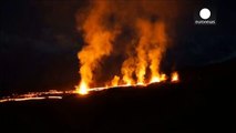 Volcano erupts on Reunion Island