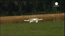 Swiss postal service test drives drones for future deliveries